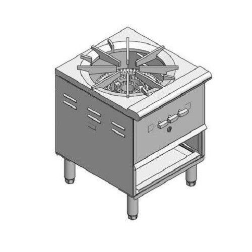 New stainless steel stock pot range stove one burner model ss-181 for sale