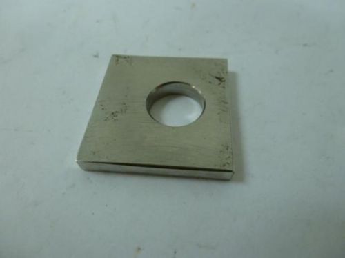83032 Old-Stock, Tipper Tie 165764 Stainless Steel Plate 1.25 x 1.31&#034;