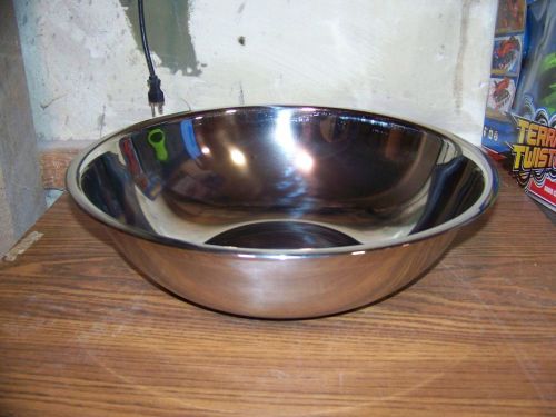 Brand New!  Crestware Stainless Steel 20qt Mixing Bowl  FREE SHIPPING!