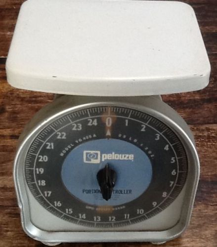 Pelouze Portion Controller Kitchen Scale Model YG-425 25 lb By 1 0z USA Vintage