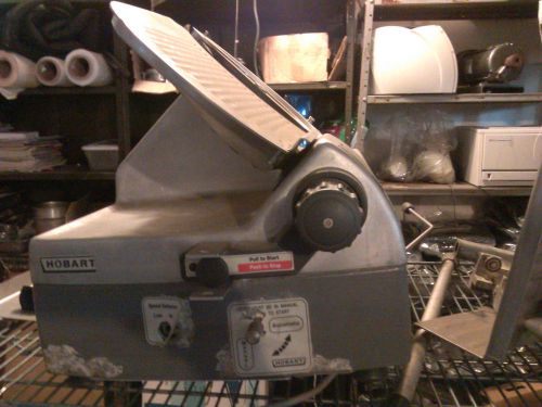 lot of 2 HOBART automatic/manual model 2712 meat SLICER