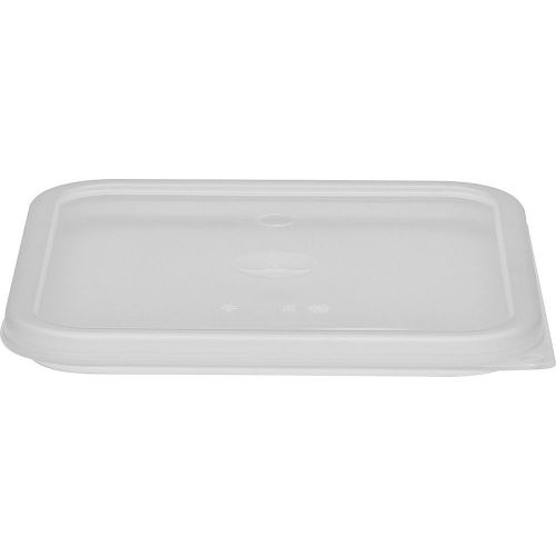 CAMBRO 6 AND 8 QT. MEDIUM SPILL RESISTANT LID FOR POLYCARBONATE CONTAINERS, 6PK