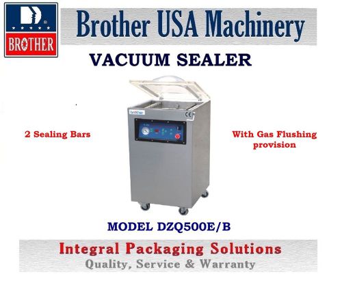 VACUUM SEALER FLOOR MODEL - STAINLESS STEEL -110V , DZQ-500E/B  BROTHER