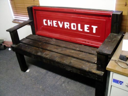 Vintage 1955 Chevrolet Tailgate Bench