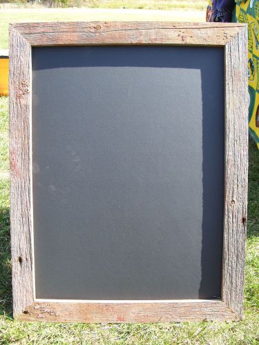 18&#034; x 24&#034; barn wood chalkboard for sale