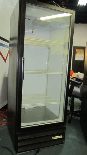 Used Beverage Air MT12 - Single swing door merchandiser refrigerator