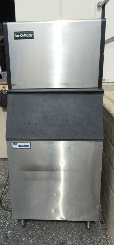 2011 Ice-O-Matic 500 Pound Cube air cooled Ice Machine w/ Bin.  NICE!! Clean!!!
