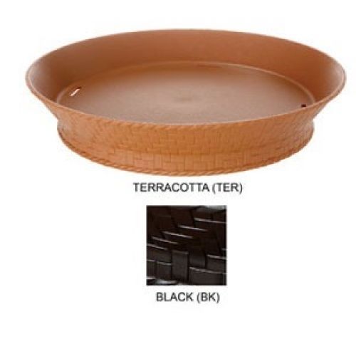 GET Enterprise RB-892-TER Terra Cotta 9&#034; Round Basket w/base