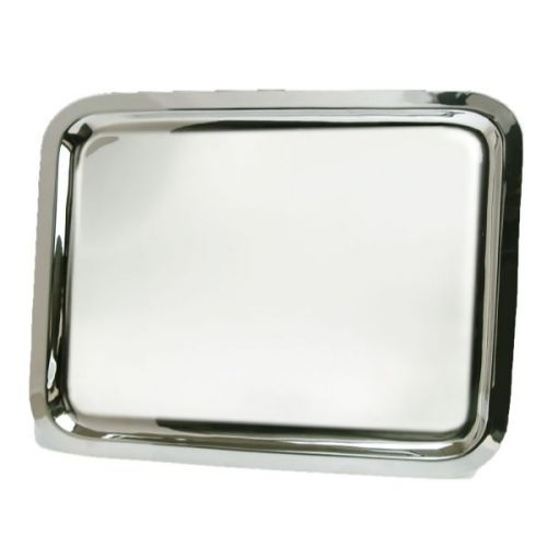 Eastern TableTop 5492 Tray 15&#034; x 11&#034; Rectangular Classic Border Stainless Steel