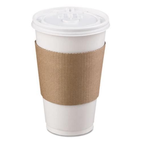 Lbp manufacturing 6106 coffee clutch hot cup sleeve, brown, 1200/carton for sale