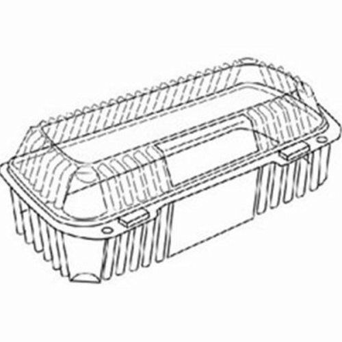 SmartLock Clear Plastic Hoagie Container, 250 Containers (PAC YCI81048)