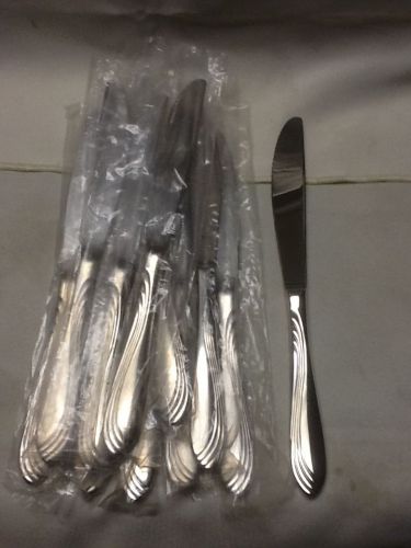 12 World 18/8 Dinner Knives 237, NEW IN POUCH