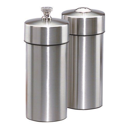 NEW Chef Specialties Futura Pepper Mill and Salt Shaker Set  5-1/2-Inch