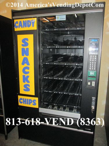 CRANE NATIONAL 475  37 Select Snack Machine w/ Gum/Mint~Local Delivery+Warranty!