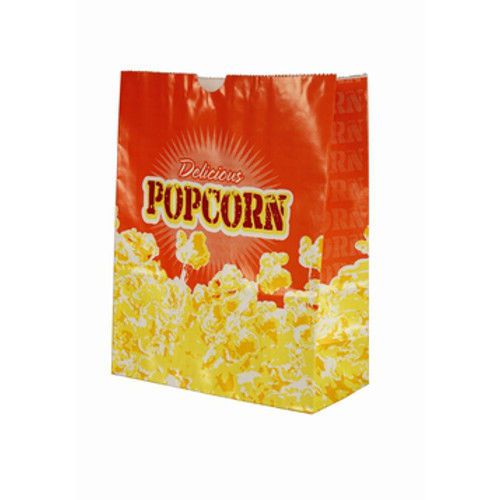 Paragon 1062 Large Popcorn Butter Bags 5 oz 100 Count
