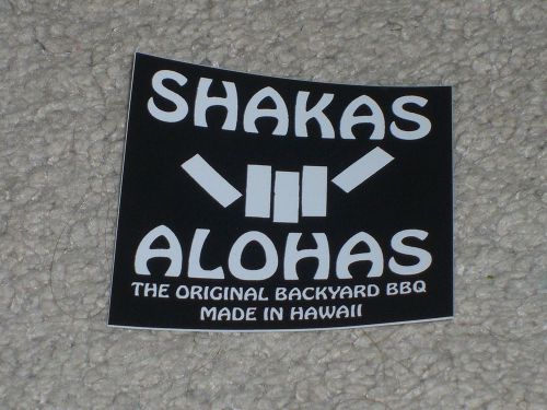 Shakas Alohas Sticker