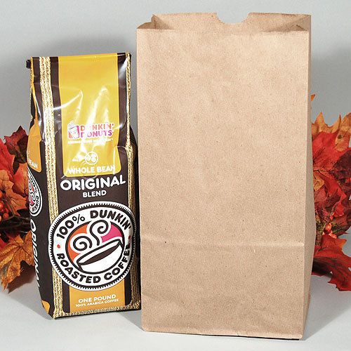 6# Brown Natural Paper Bags 500 CT Grocery Merchandise Office Home Shopping
