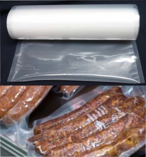 1 roll 11&#034; wide 50 feet home use household channel food saver vacuum bag tube for sale
