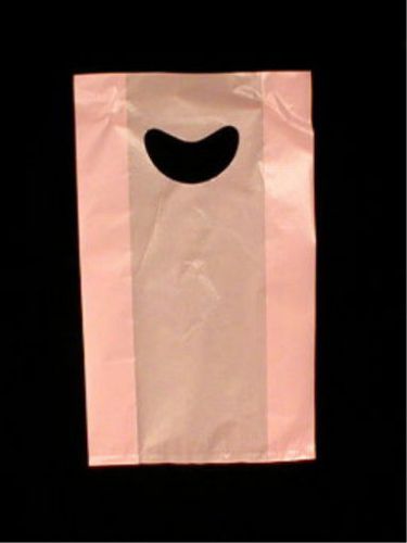 Merchandise Gift Bags High Density Pink Retail Die Cut Handles (Med)100ct