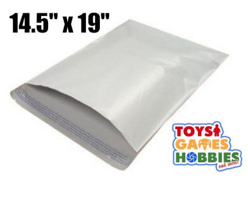 5 poly mailers envelopes plastic shipping bags self seal 14.5x19 security color for sale