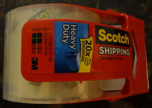 Scotch 3850 Shipping Packaging Tape - 2&#034; x 27.7 yds. (1 Roll)