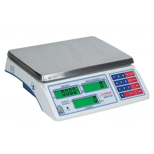 Detecto counting scale 6 lb x .005 lb/ 30 kg x 2 g cs65 digital counting scale for sale