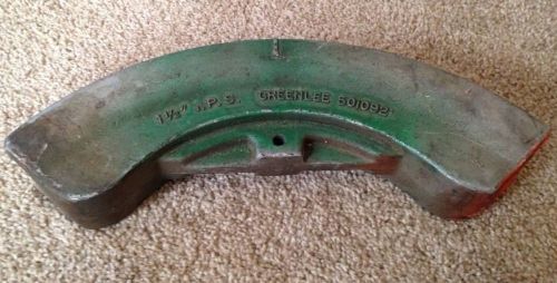 1 1/2&#034; I.P.S. Greenlee 5010921 Ace Co. Bending Shoe -- FREE SHIPPING!!!