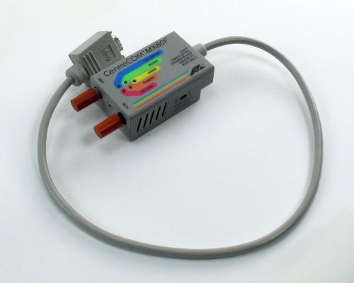 Allied CentreCOM MX80F Fiber Optic Transceiver, AAUI, 10BASE-FL, IEEE 802.3