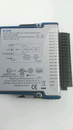 National Instruments NI 9205 module 193299F-01 **FREE SHIPPING**