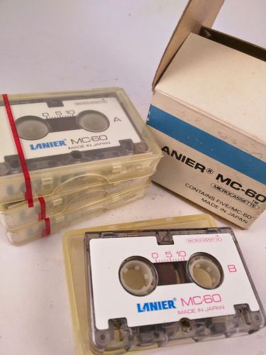 4 Lanier MC-60 Microcassette