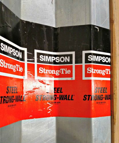100+ - Simpson Steel Strong Walls, 9 FT,  SSW24X9, SSW18X9, SSW15X9
