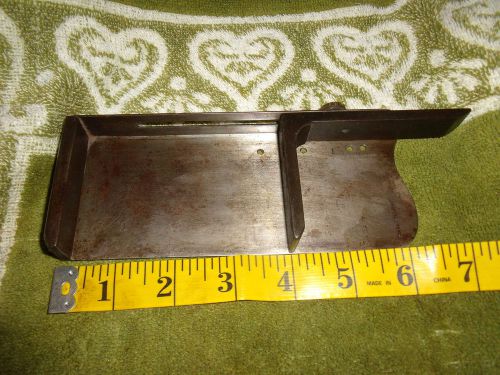 ANTIQUE UNMARKED 2 1/2&#034;  WIDE LETTERPRESS  PRINTING PRESS COMPOSITION TRAY PICA
