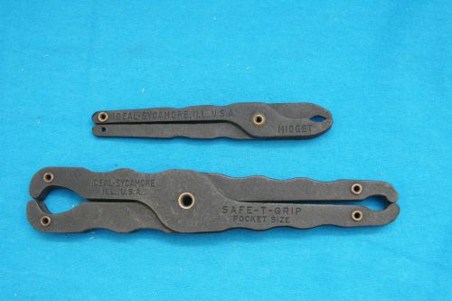 2 ideal-sycamore safe-t grip fuse pullers - midget/ pocket size for sale
