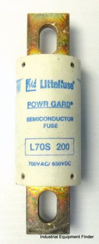 Littelfuse L70S-200 Semiconductor POWR-GARD Fuse 700VAC *NEW*
