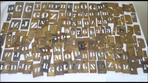 Assorted METAL STENCILS - Total of 161+