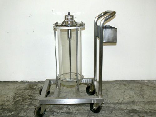 Applikon Glass Reactor Vessel - 20 Liter Glass Column w/ Broadley James OxyProbe