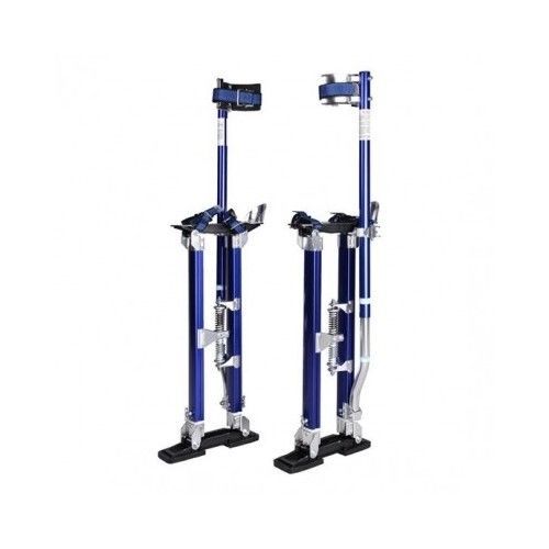 ALUMINUM DRYWALL STILTS ADJUSTABLE 24-40in TAPING PAINTING SHEETROCK LIGHTWEIGHT