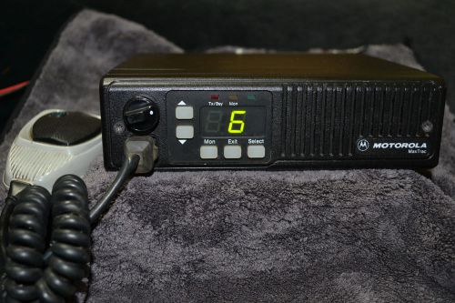 Motorola maxtrac 25watt 6ch mobile uhf radio d34mja77a3ck for sale