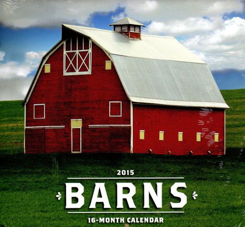 Barns - 2015 12 Month Wall Calendar - 12x11