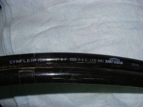 Hydraulic hose synflex  double 12&#034; x 16&#039;  2500psi  1/2 female jic both ends for sale