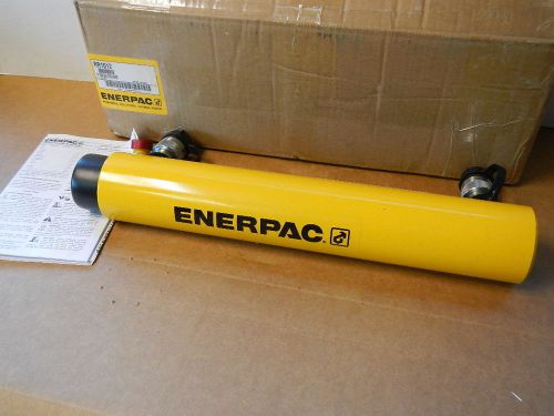 ENERPAC RR-1012 HYDRAULIC CYLINDER 10 TON 12&#034; DOUBLE ACTING STROKE MADE IN USA