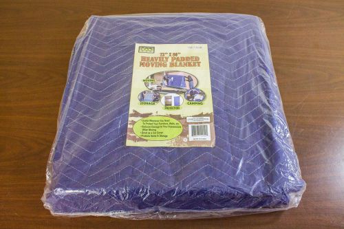 Dab heavily padded moving blanket - 72&#034; x 80&#034; - blue for sale