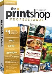 THE PRINT SHOP PROFESSIONAL 3.5 DSA (WIN XP,VISTA,WIN 7,WIN 8)