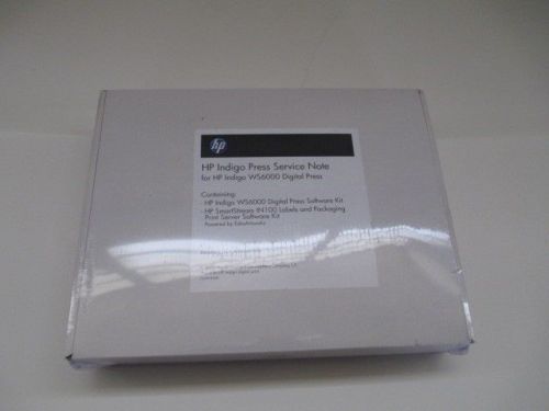 HP Indigo CA392-01030  Press Service Note w/WS6000 Press software Kit &amp; IN100