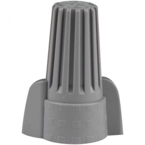 Gray winged wire connectors ul listed - pack of 1000 nuts - fast shipping for sale