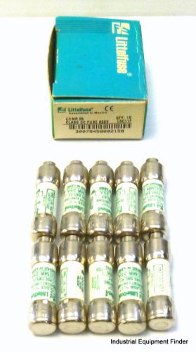 Box of 10 Littelfuse CCMR-25 Class-CC Current Limiting Time Delay Fuse 600V *NEW