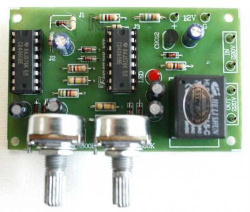 Cycling Timer 1 - 180 Minutes On / Off Timer Relay 12V 10A [ Assembled KIT ]