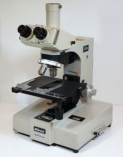 Nikon metaphot microscope for metallurgy , wafer inspection for sale
