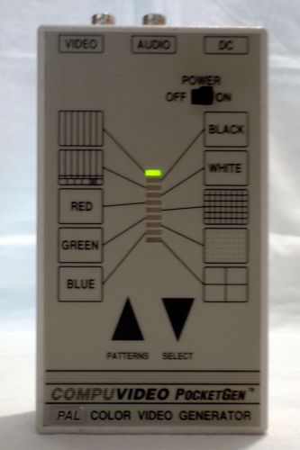 Compuvideo Pocketgen PAL Color Video Generator