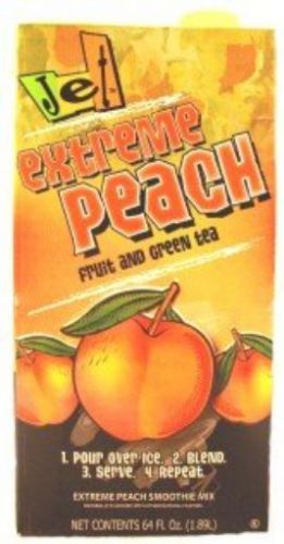 NEW Jet Tea Extreme Peach Smoothie Mix 64 oz